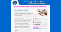 Desktop Screenshot of onlineshorthand.com